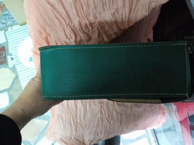 Maletín vintage años 80 verde