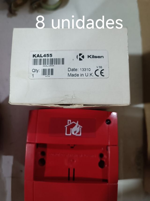 lote material contra incendios