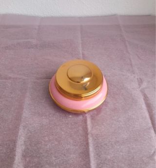 Juego Tocador  4  piezas Dorado y Rosa