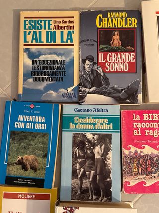 Lotto di 10 libri lingua italiana vari roma
