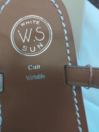 Sandalias de cuero