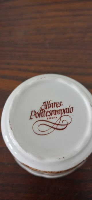Juego de café Alfares de Pontesampaio