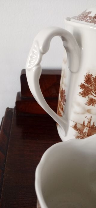 Juego de café Alfares de Pontesampaio