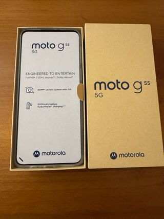 Móvil libre Moto G55 de Motorola