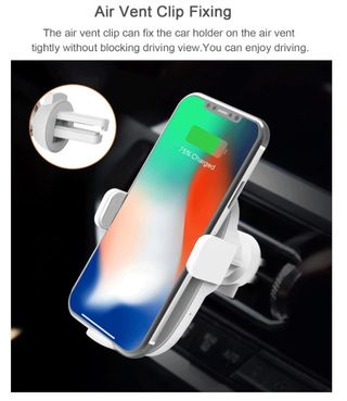 Caricabatterie cellulari wireless auto ricarica