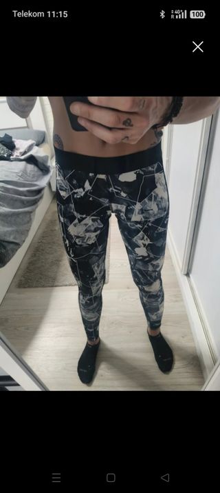 leggings reebok running mujer talla s