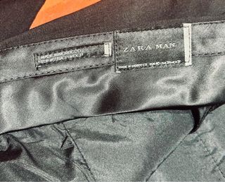 Traje negro Zara Tailored Fit 52/40
