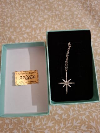 Collar de plata mujer