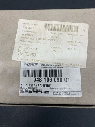 POLEA DE LA BOMBA DE AGUA PORSCHE CAYENNE