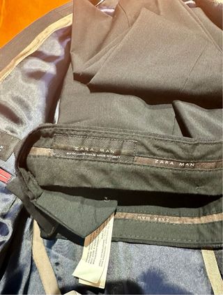 Traje negro Zara 52/42 Tailored Fit