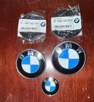 Juego de 3 emblemas BMW