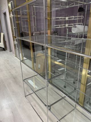 Estanteria tubular 2 cuerpos