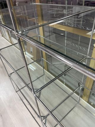 Estanteria tubular 2 cuerpos