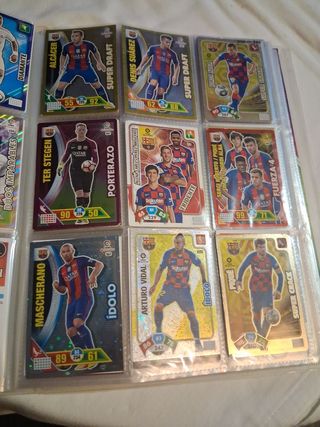 Cartas  y álbum más 400 clomos