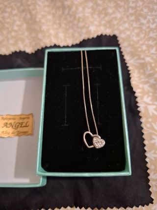 Collar de plata mujer