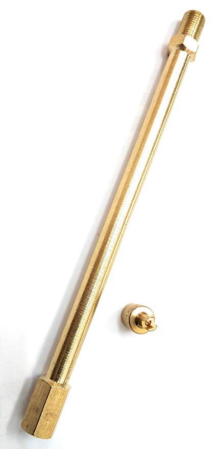 Alargador para hinchar rueda trasera de patinete