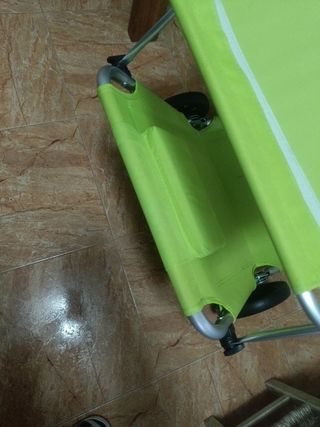 Hamaca tumbona de playa