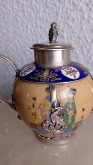 Tetera china porcelana