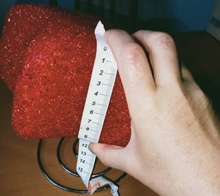 Lampada da tavolo stellina rossa