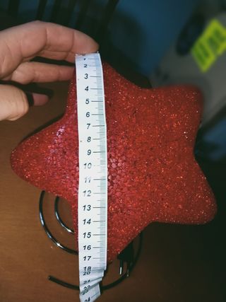 Lampada da tavolo stellina rossa