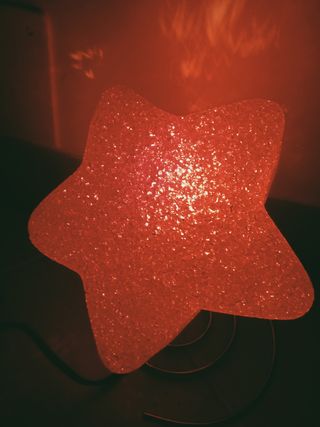 Lampada da tavolo stellina rossa