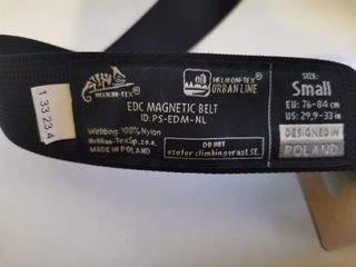 EDC Magnetic Belt Black S Helikon Tex