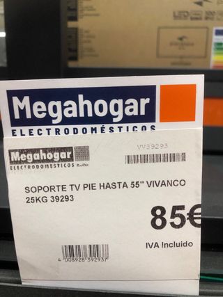 Soporte de Pie y Mesa Regulable para TV