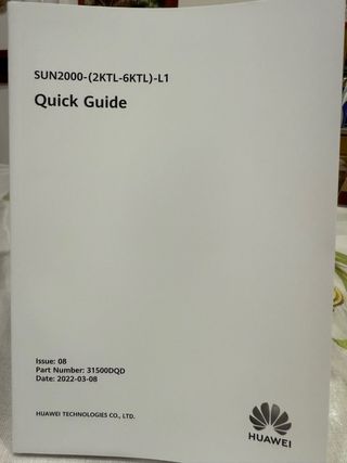 Solar inverter HUawei