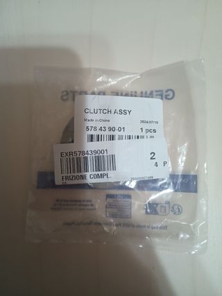 Embrague de cortasetos