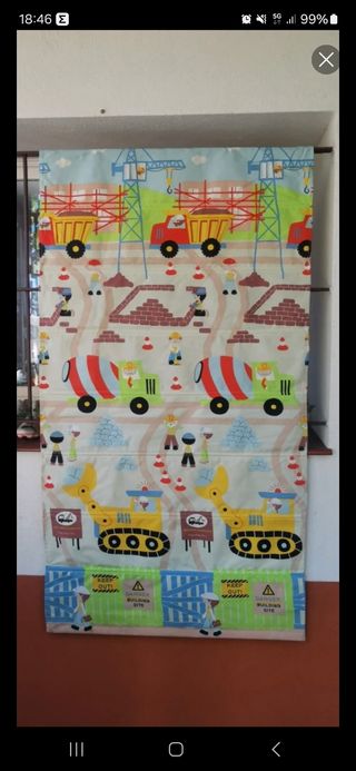 Cortina estor infantil