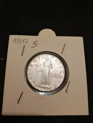 VATICANO LOTTO 5 MONETE - 10 LIRE.