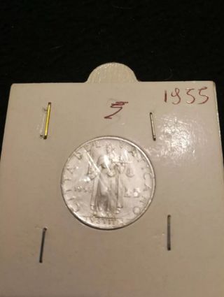 VATICANO LOTTO 5 MONETE - 10 LIRE.