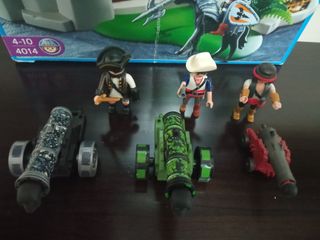 CAJA DE SUPER SET PLAYMOBIL 4014 +VARIAS COSAS