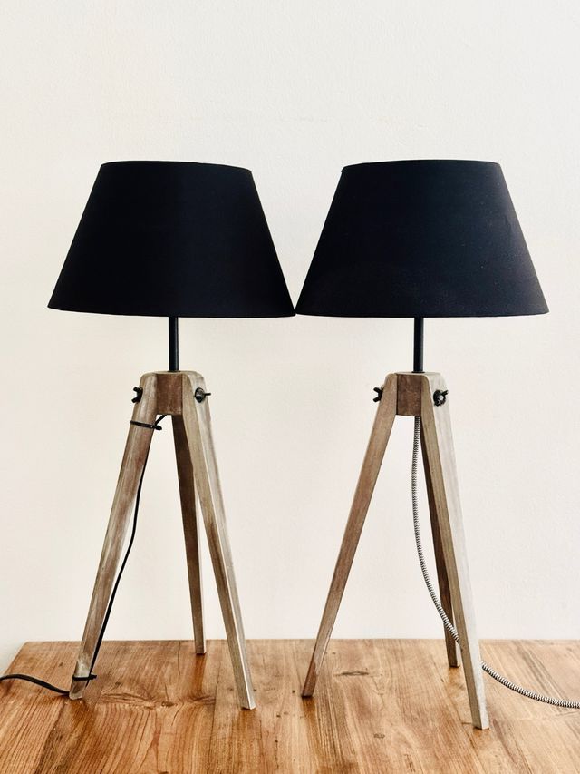 2x Lampara Tripode