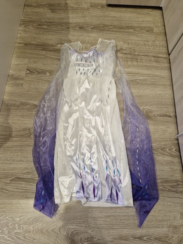 Disfraz princesa Elsa. Frozen.