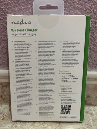 Cargador inalámbrico