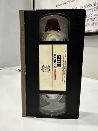 Los Nuevos Kung Fu Kids VHS VIDEOCLUB CAJA GRANDE