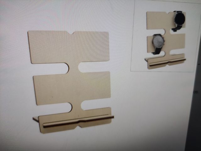 Suporte para Relógios - Choupo