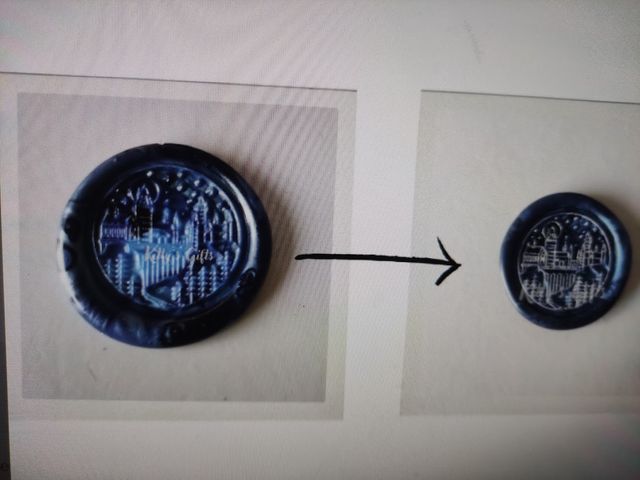 Marcador Metálico para Lacre - Prateado - Aladine