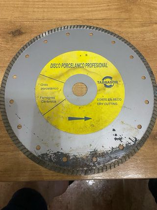 Discos radial porcelanico