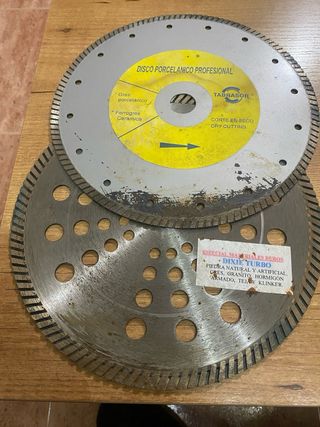Discos radial porcelanico
