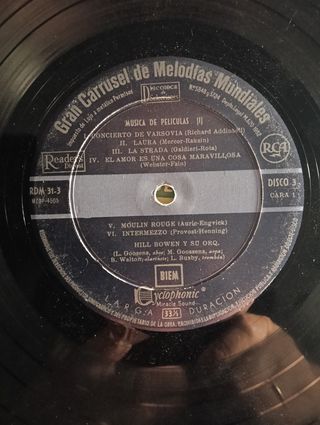 LP. GRAN CARRUSEL DE MELODIAS MUNDIALES