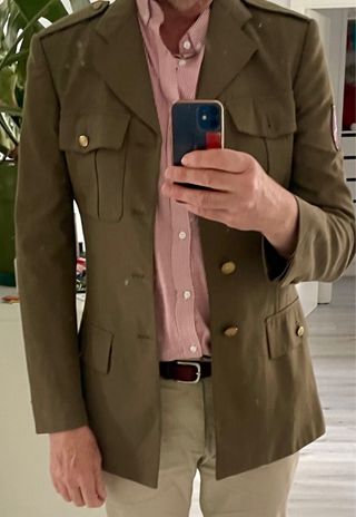 Chaqueta militar tierra de bonito