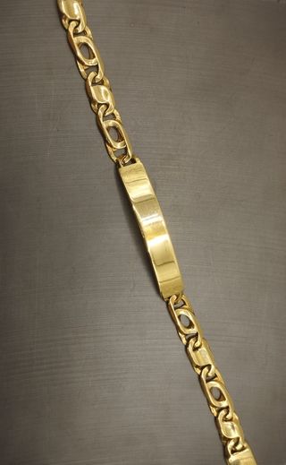 Promoción!! PULSERA ESCLAVA ADIGE ORO 18K