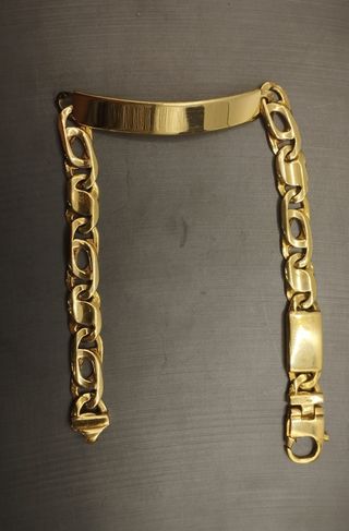 Promoción!! PULSERA ESCLAVA ADIGE ORO 18K