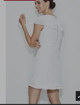 Vestido blanco Highly preppy