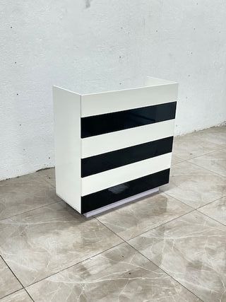 Mostrador Recepcion Peluqueria Estetica blanca