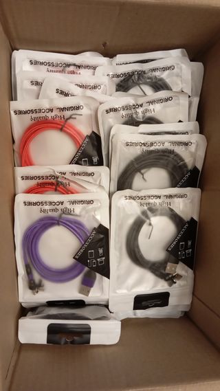 2x Cable de carga magnético