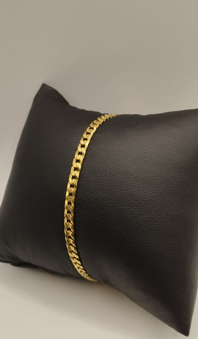 PROMOZIONE LIMITATA!! BRACCIALE DA BARBA FINE IN ORO 18K