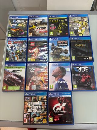 Pack: ps4 1TB 1 mando 14 juegos